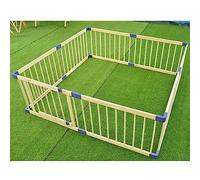Box Per Bambini 120x160cm 140x200cm 150x180cm, Recinto Per Bambini in Legno, Grande Recinto Per Centro Attività Per Bambini, Box Bambini Pieghevole/portatile,160x200cm