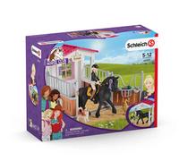 BOX PER CAVALLI con accessori TORI E PRINCESS miniature in resina SCHLEICH 42437
