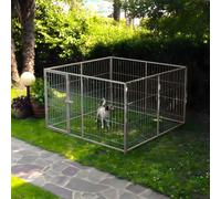 Box per Cuccioli in Rete con Zincatura a Caldo Dimensioni 200x200xAltezza 120 Cm