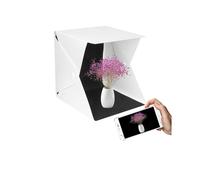 Box per foto scatola luminosa 30 cm pieghevole portatile con sfondo soft box