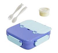 Box Per Il Pranzo - 1000 Ml | Scatola Di Stoccaggio Degli Alimenti Per Pasto, Insalata, Sandwich, Snack | Contenitore Di Stoccaggio Dei Pasti Ideale Per La Scuola Materna, L'asilo, Il Campeggio