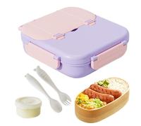 Box Per Il Pranzo - 1000 Ml | Scatola Di Stoccaggio Degli Alimenti Per Pasto, Insalata, Sandwich, Snack | Contenitore Di Stoccaggio Dei Pasti Ideale Per La Scuola Materna, L'asilo, Il Campeggio