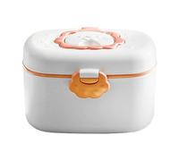 Box per il pranzo | Container da viaggio da 4,92 pollici | PP Formula Holter Box Box Dispenser Design alimentare a più compartimento per la memorizzazione di snack in formula cookie di frutta a casa