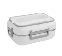 Box Per Il Pranzo Elettrico | Portatore Di Cibo Portatile | 2 Su 1 Riscaldatore Alimentare, Contenitore In Acciaio Inossidabile Per Auto Per Ufficio Domestico Auto, Scatola Da Pranzo A Riscaldamento R