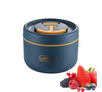 Box Per Il Pranzo Isolato In Acciaio Inossidabile - Contenitore Alimentare Isolato A Vuoto - Barattolo Largo A Prova Di Perdite Da 650 Ml | Memoria Di Cibi Caldi E Freddi, Portatili Per La Preparazion