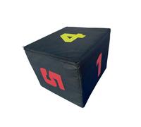 Box per Salti Pliometrici 3 in 1, Step Up Box per Allenamento Della Forza in
