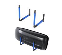 Box per tetto regolabile a parete 33-57 cm BOX1 blu per riporre box da tetto