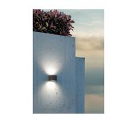 BOX PICCOLA APPLIQUE DA ESTERNO IP65 BIANCA MARRONE O ANTRACITE LED 11W LUCE 3000K O 4000K