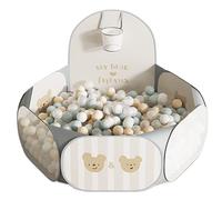 Box pieghevole - Bagno per palloni portatile, pop-up per bambini, area attività per ragazze e interni ed esterni, camera da letto, cameretta dei bambini, giardini