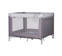 Chioplino Playpen Pop-up richiudibile materassino portaoggetti ingresso laterale, colori:grigio chiaro