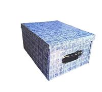 Box Porta Abiti in PVC con Finestra Trasparente Contenitore per Armadio e Cabina storage 40x50x25 cm Fantasie Assortite Salvaspazio per Indumenti
