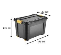 box porta attrezzi ruote contenitore baule garage cassa officina camion utensili
