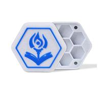 Box Porta Dadi Poliedrici - Scatola Rigida in PLA Effetto Marmo Bianco - 13 Classi Disponibili - Contenitore Dadi DnD, GDR, TTRPG - Ziago’s Creations (Wizard)