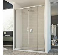 Porta Doccia 180CM H198 Trasparente mod. Young 2 Ante
