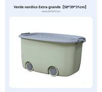 Box Portagiochi dotato design e innovazione Ruote ampia Capacità Baule Multiuso