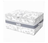 BOX PORTATUTTO SCATOLA SALVASPAZIO CONTENITORE ORGANIZER 51X40X24CM FANTASIA 873