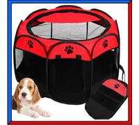 Box Recinto Cuccia Pieghevole per Cani Gatti Animali Cuccioli da Interno Kennel