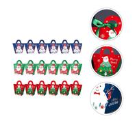 Box regalo di carta da regalo di Natale 18pcs Boxs Candy Creative Present