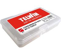 BOX RICAMBI CONSUMABILI X torce MIG MT15 Telwin 804137 molle tubetti Fe-Ss CuSi