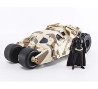 BOX ROTTO BATMAN Batmobile Modello TUMBLER Scala 1/24 20cm Con Figura Originale