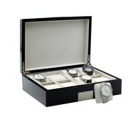 BOX SCATOLA CASSETTA IN LEGNO PER 8 OROLOGI - THUN