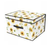 BOX SCATOLA SALVASPAZIO ARMADIO CONTENITORE PORTA OGGETTI ORGANIZER 41x35x20