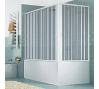 Box sopravasca Galassia 2 ante 70x160cm apertura angolare