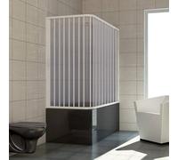 BOX DOCCIA 70x160 CM CABINA ANGOLARE SOPRA VASCA A SOFFIETTO IN PVC 14 COLORI