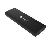 Box SSD esterno Natec NKZ-2286 M.2 Alluminio Plastica Nero USB Type-C 10 Gbps