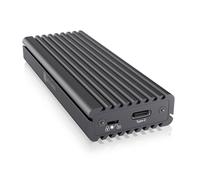 Box SSD ICY BOX IB-1817MC-C31 M.2 Alluminio Grigio USB Type-C NVMe SATA