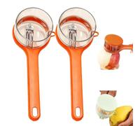 Box Storage Kitchen Peeler,Peeler with Container,Vegetable Fruit Peelers for Kitchen,Thin Peelers Double-Sided Stainless Steel Blade,Anti-Scratch Hand Comfortable Peeling Tool (2PCS A)