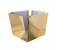 Chianese Scatola Regalo a Sorpresa Box Surprise per Palloncini 50x50x50 cm Oro | Scatola San Valentino per Palloncini e Idee Regalo Donna e Fidanzato