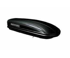 BOX TETTO BAULE AUTO DARK NERO MENABO MANIA 400 LT 164x79x36 UNIVERSALE