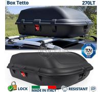 Box Tetto Per Lancia Thesis Baule PORTABAGAGLI Viaggio 270LT OMOLOGATO TÜV