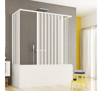 Box vasca a soffietto 3 Lati INDIPENDENTI - in Pvc Varie misure