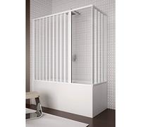 Box Vasca in PVC 70x160 cm a due lati con apertura ad angolo Dublino