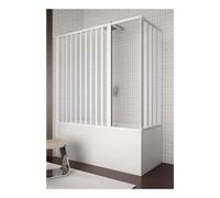 Box Vasca in PVC 70x170 cm a due lati con apertura ad angolo Dublino