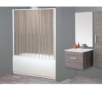 BOX VASCA IN PVC A SOFFIETTO ESTENSIBILE A 1 LATO 140÷170x150h
