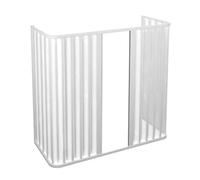 BOX VASCA SOFFIETTO TRE 3 LATI RIDUCIBILE SOFIE LUX Cabina Bagno PVC 70x170x70