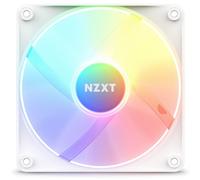 NZXT F120 RGB Core - RF-C12SF-W1 - Ventola RGB montata su hub 120mm - 8 LED indirizzabili singolarmente - Valori elevati di pressione statica e di flusso d’aria - Controllo PWM - Bianco