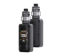 Box X Priv Plus Kit S-mok 225 W (Guscio nero) Doppio Batterie 18650 (Batterie non Incluse) 5,5 ML TF D Subtank Resistenze D Coil 0,15 Ω/0,23 Ω Schermo Touchable E-Cigs Originale - No Nicotine