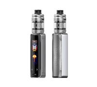 Box X Priv Solo 80W Kit S-mok (Linee argentate) Batteria 18650 (non inclusa) Atomizzatore TF D Subtank da 3,5/5,5 ML D D Coil 0,15/0,23 ohm Schermo doppio touch Vape Originale - No Nicotine