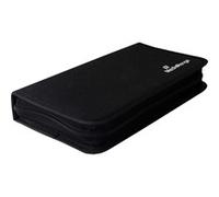 Borsa porta cd, dvd e blu ray per 48 CD nero - BOX51