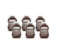 BOXBAR - Sciroppo zero calorie, ideale per la tua colazione, i tuoi snack salutari e dietetici come gelati, granite, yogurt, muffin, pancake o crèpes (6 flaconi, Cioccolato)