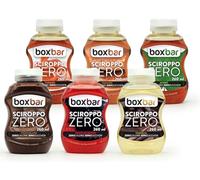 BOXBAR - Sciroppo zero calorie, ideale per la tua colazione, i tuoi snack salutari e dietetici come gelati, granite, yogurt, muffin, pancake o crèpes (6 flaconi, Gusti misti)