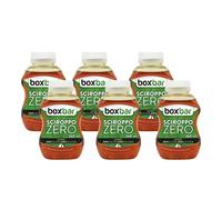 BOXBAR - Sciroppo zero calorie, ideale per la tua colazione, i tuoi snack salutari e dietetici come gelati, granite, yogurt, muffin, pancake o crèpes (6 flaconi, Sciroppo d'acero)