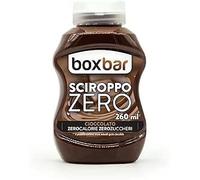 BOXBAR - Sciroppo zero calorie, ideale per la tua colazione, i tuoi snack salutari e dietetici come gelati, granite, yogurt, muffin, pancake o crèpes (1 flacone, Cioccolato)