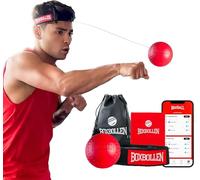 Boxbollen Originale con app, utilizzata dalle celebrità - MMA Gear Box Ball - Reaction Ball con cinturino regolabile - Integrazione interattiva con app Boxball - 1 confezione