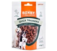 Boxby Puppy & Adult Duck Trainers Snack per cani - Set %: 3 x 100 g