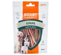 Boxby Puppy & Adult Strips Snack per cani - 100 g